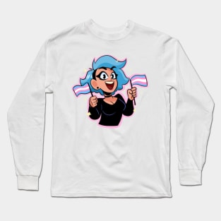 PeachFuzz Transgender Pride Long Sleeve T-Shirt